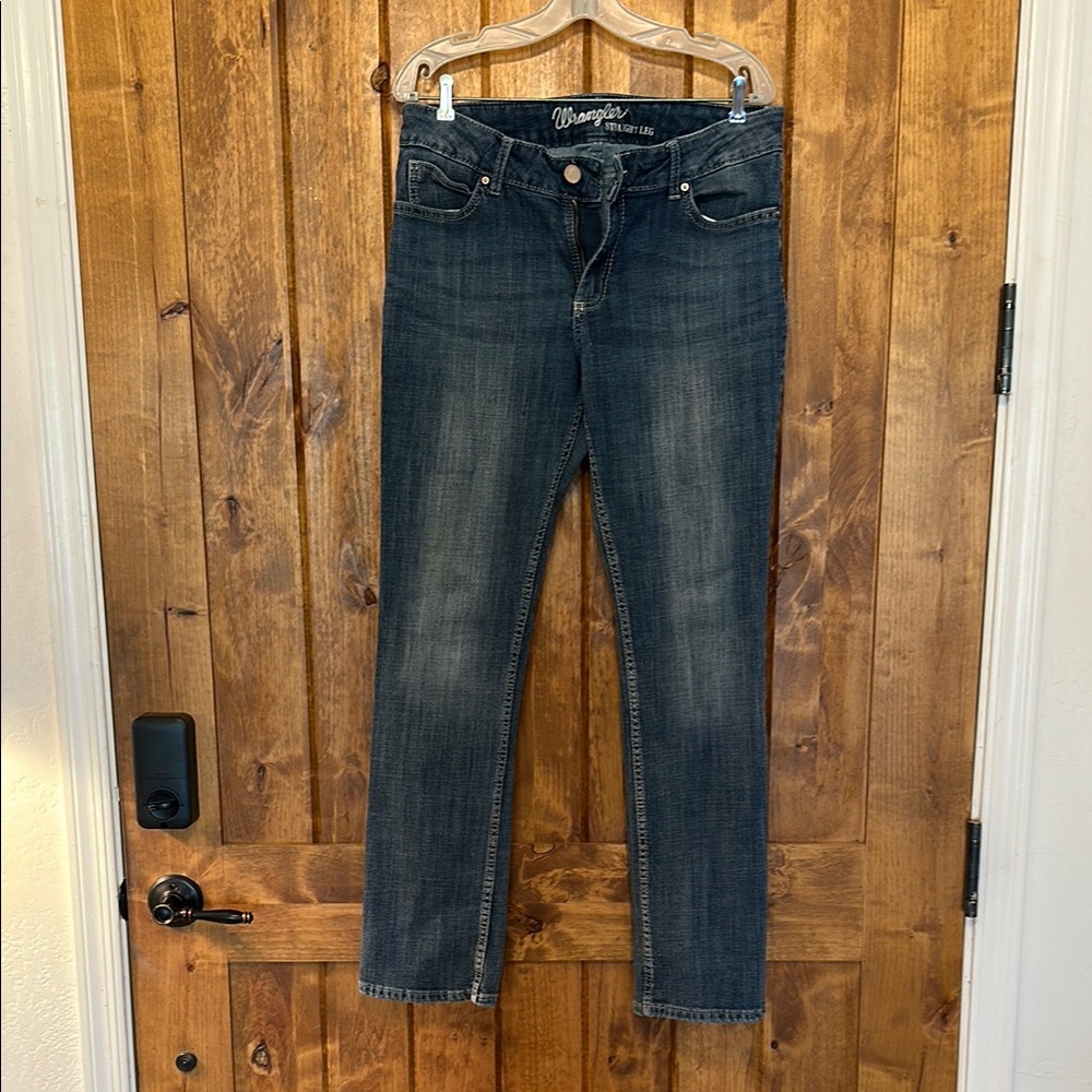 Wrangler Blue Boot Cut Jeans with Classic Style